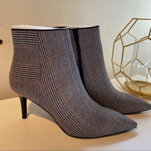 CAbi Dandy Plaid Ankle Boot